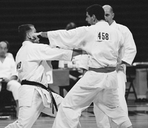 Kumite at AAKF Nationals, 2003